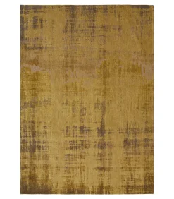 Vlak geweven woonkamer- en slaapkamerkleed GOLD PIAZZA