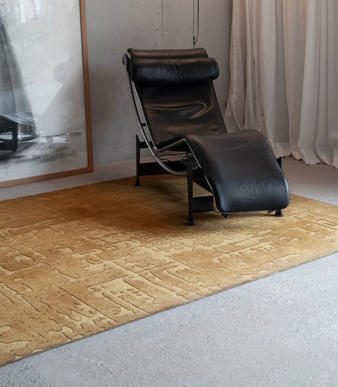 Vlak geweven woonkamerkleed LOWLAND