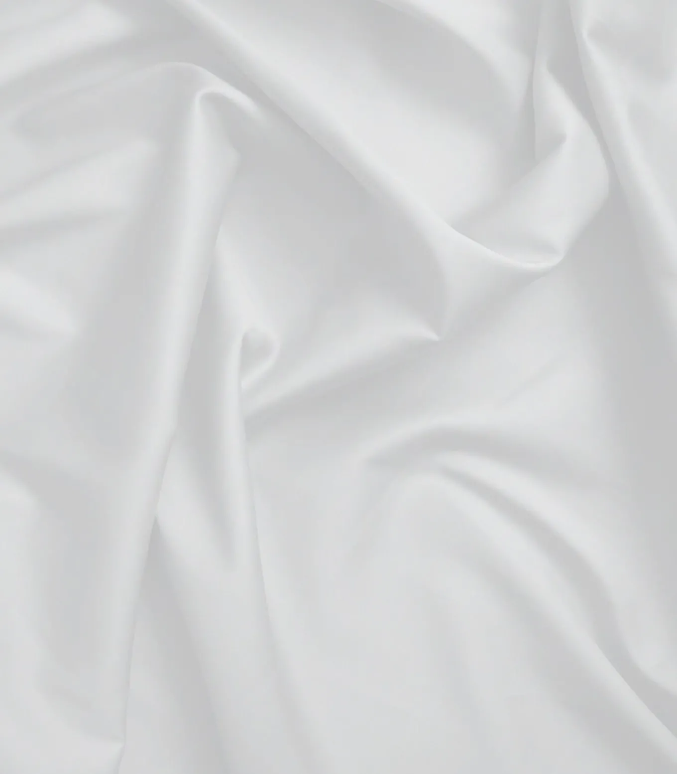 Vlak laken katoensatijn wit 180x290 cm