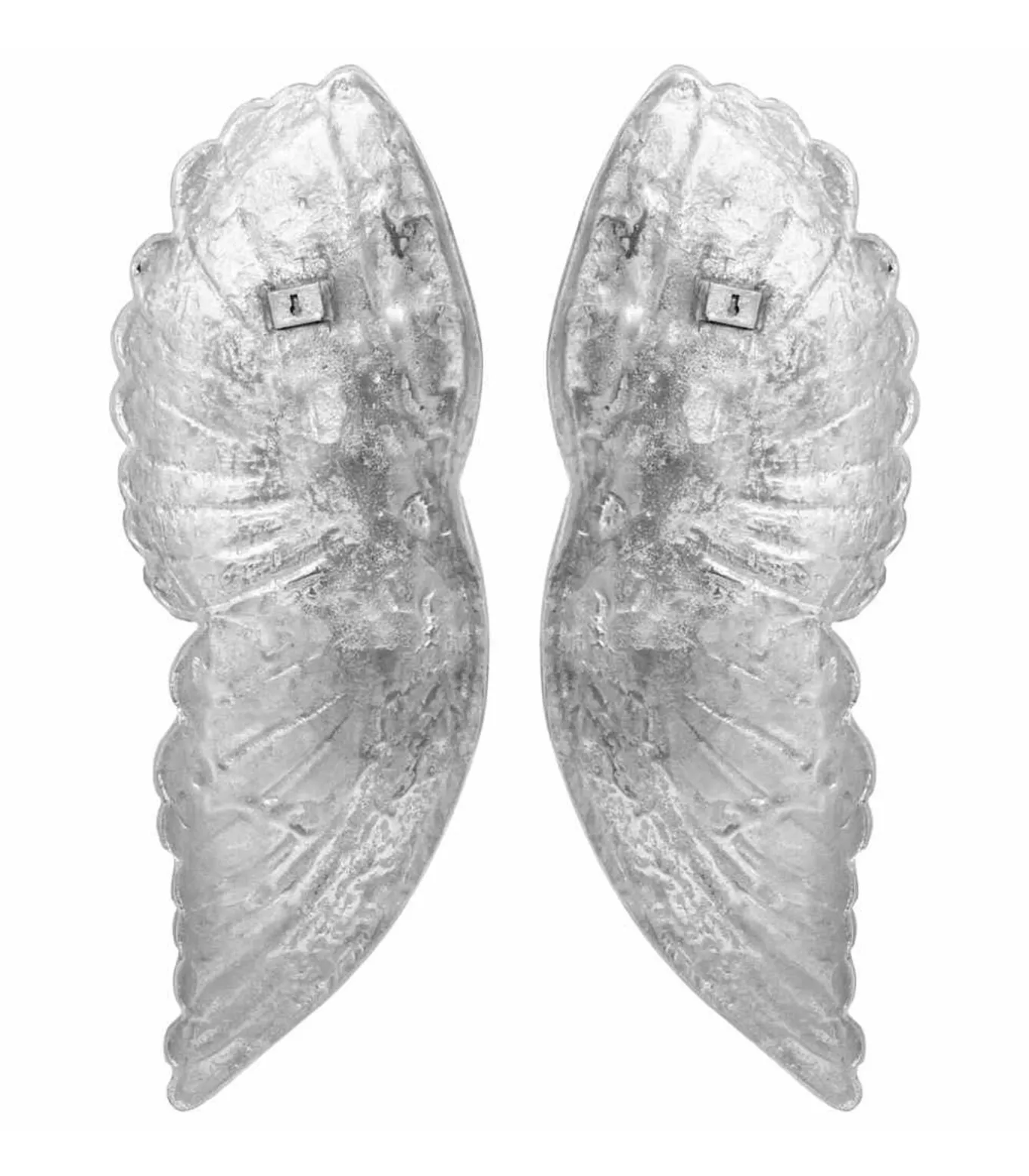 Vleugelen beeld Zilver 17 x 5 x 59 cm Aluminium