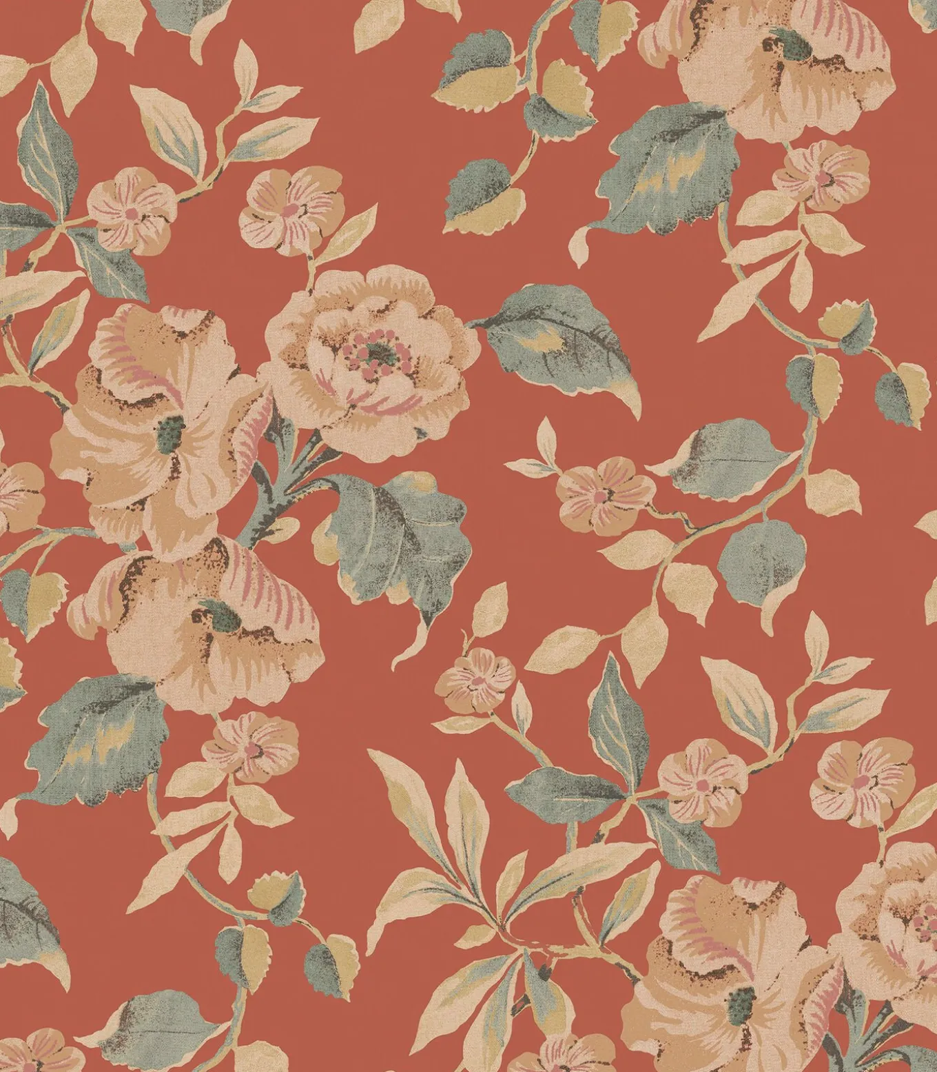 Vliesbehang Alyworth Trail Bruin