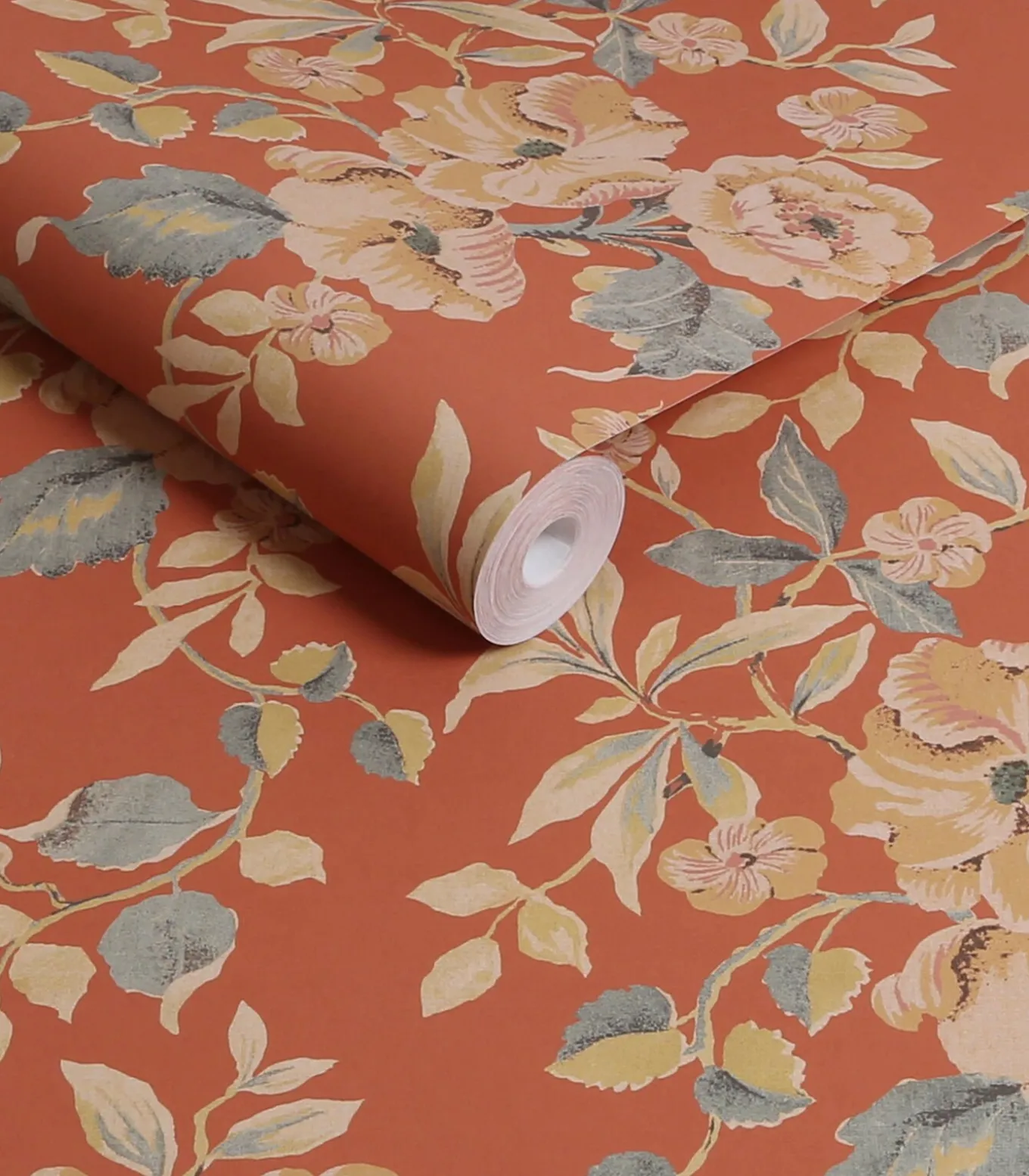 Vliesbehang Alyworth Trail Bruin