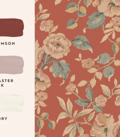 Vliesbehang Alyworth Trail Bruin