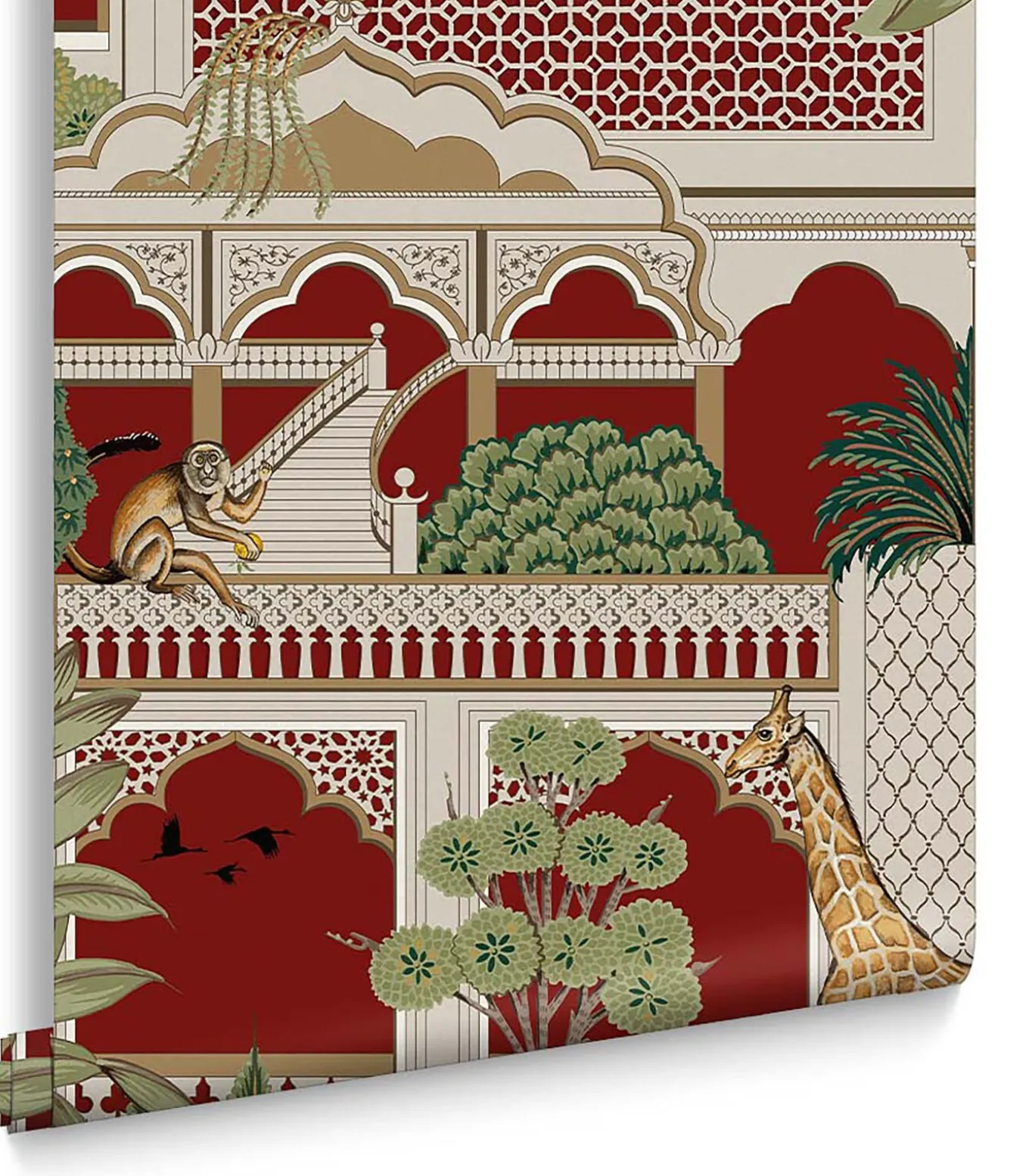 Vliesbehang Animahal Alizarin