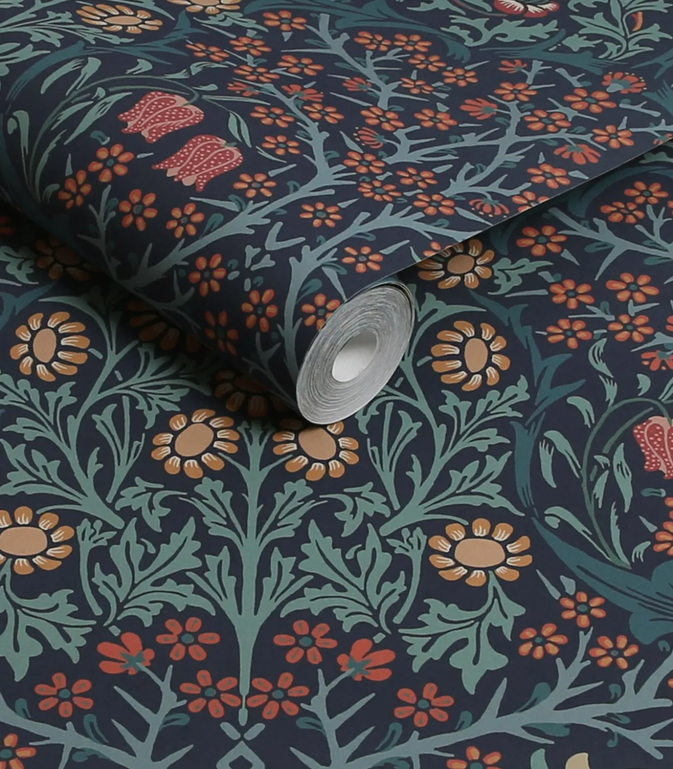 Vliesbehang Blackthorn Navy