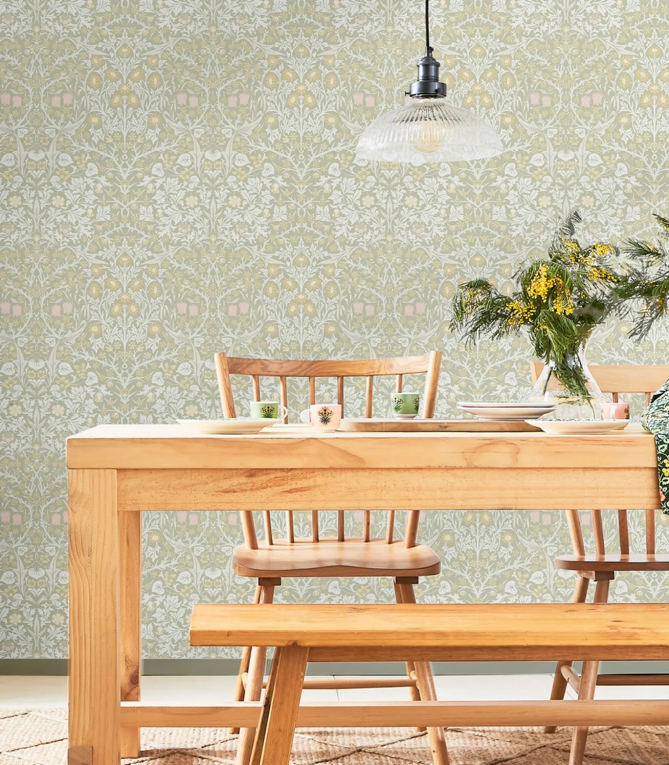 Vliesbehang Blackthorn Sage