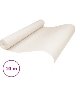 Vliesbehang 3D effen 10x0,53 m beige