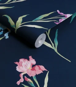 Vliesbehang Hawling Irises