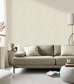 Vliesbehang Linnen gold