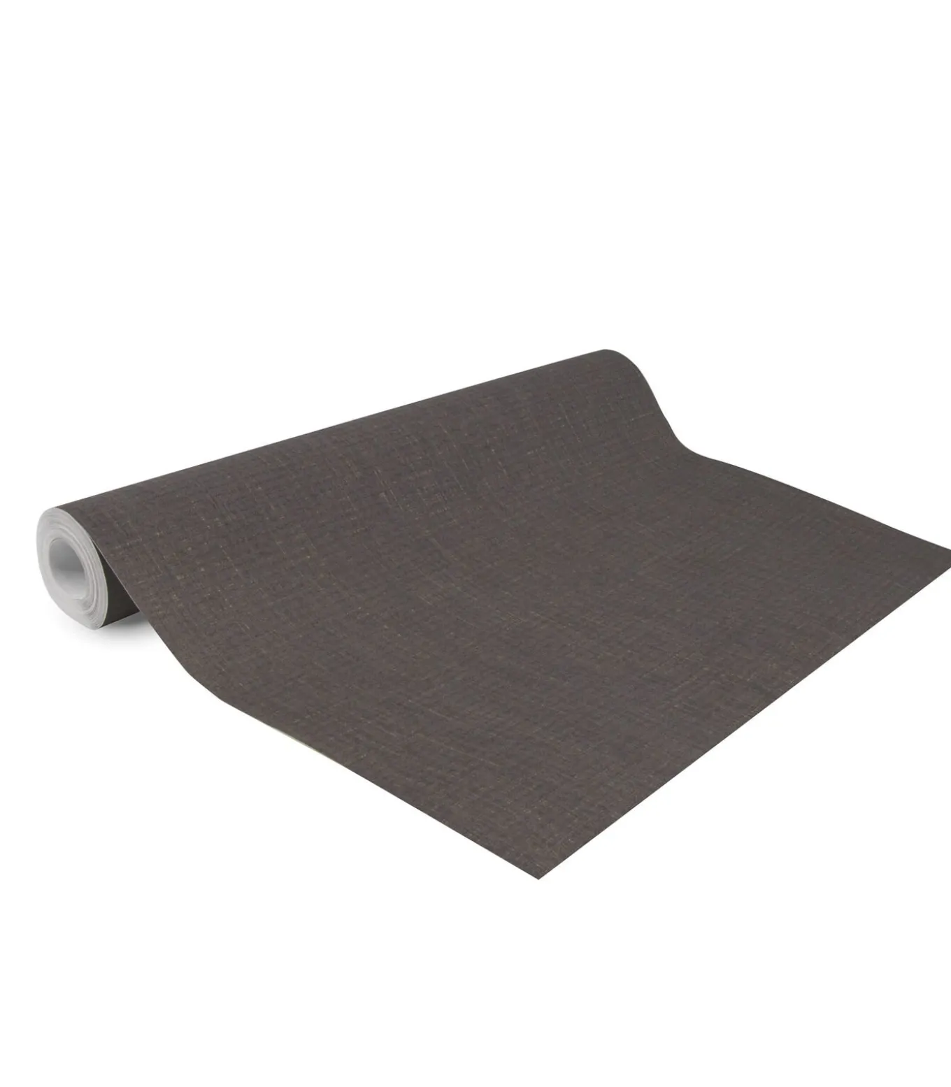 Vliesbehang linnen gold ebony