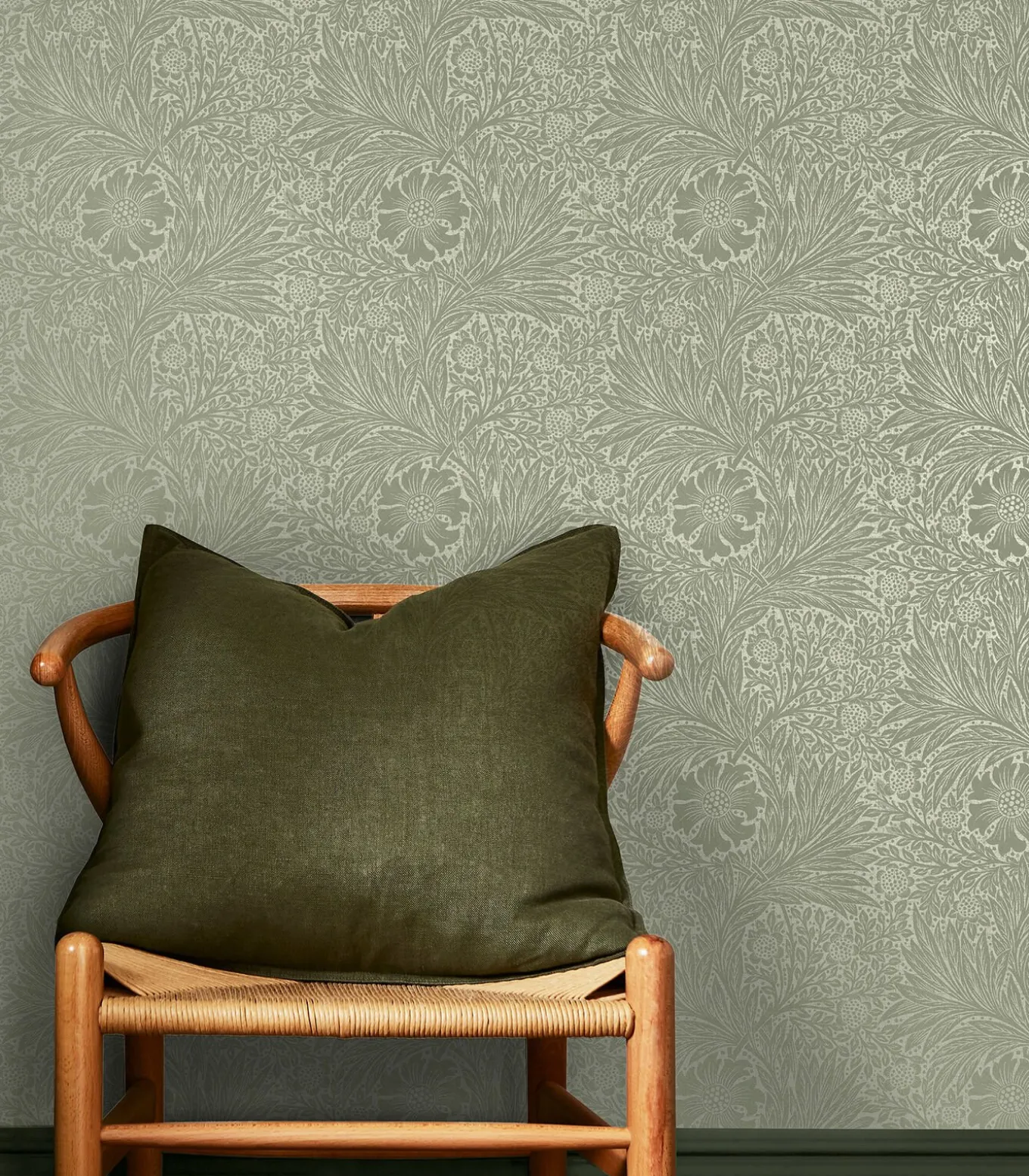 Vliesbehang Marigold Fibrous Sage