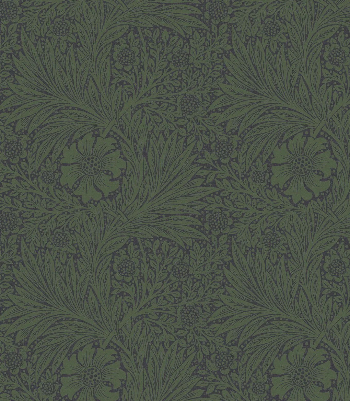 Vliesbehang Marigold Fibrous Green