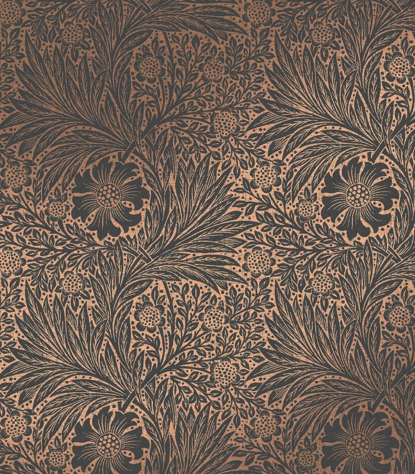 Vliesbehang Marigold Fibrous Charcoal