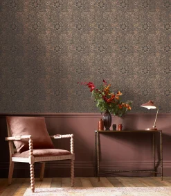 Vliesbehang Marigold Fibrous Charcoal