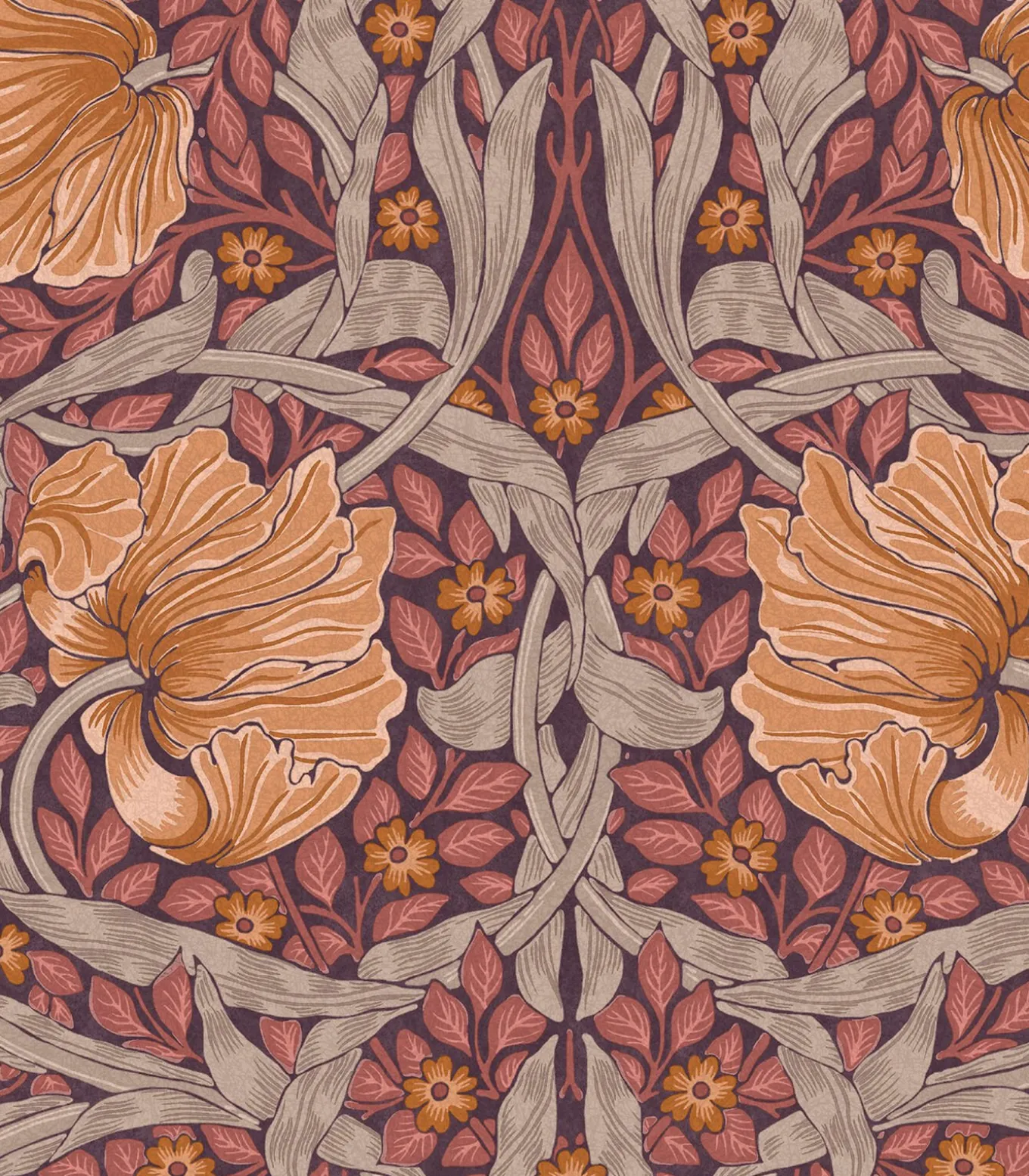 Vliesbehang Pimpernel Plum