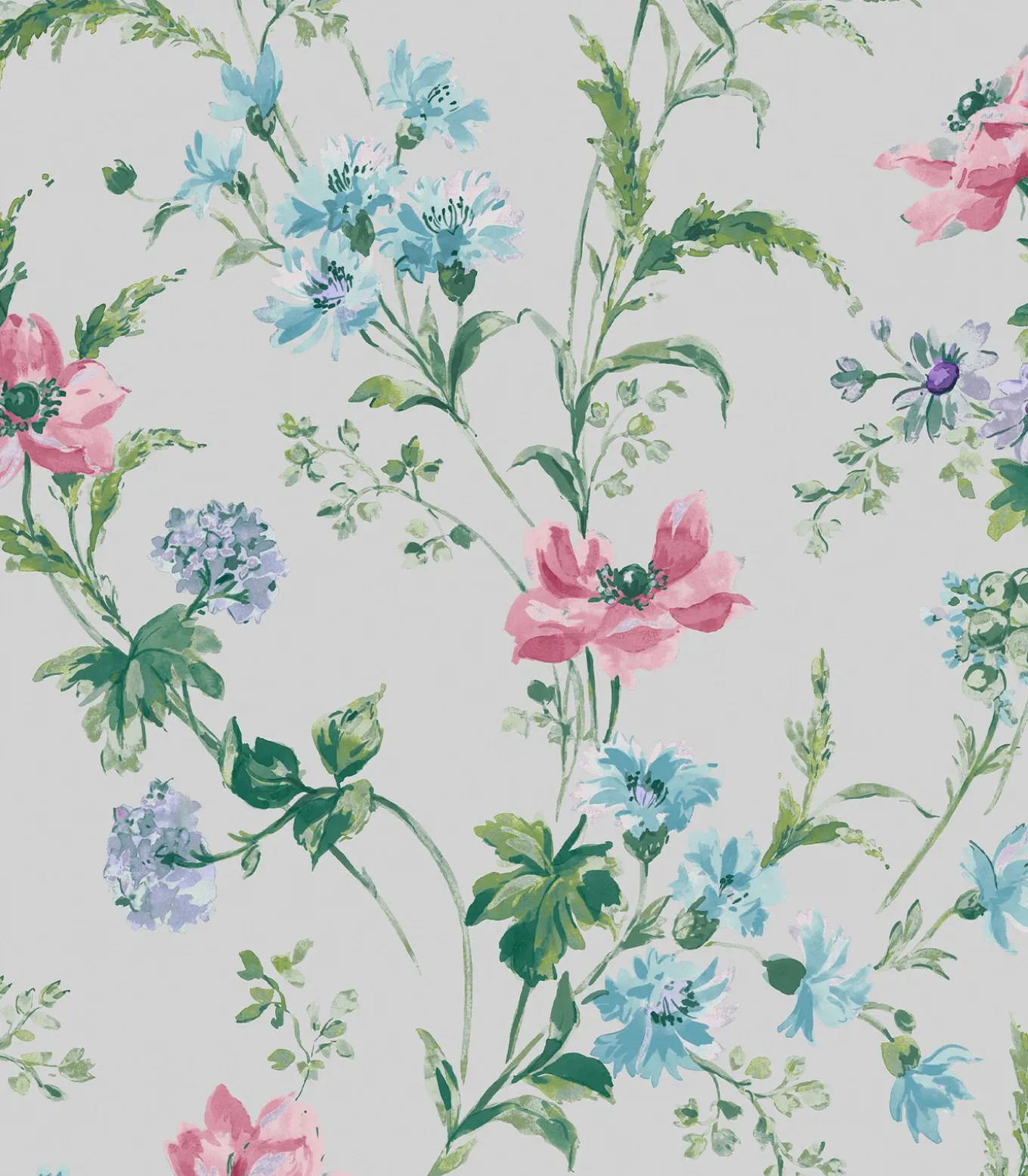 Vliesbehang Poppy Meadow