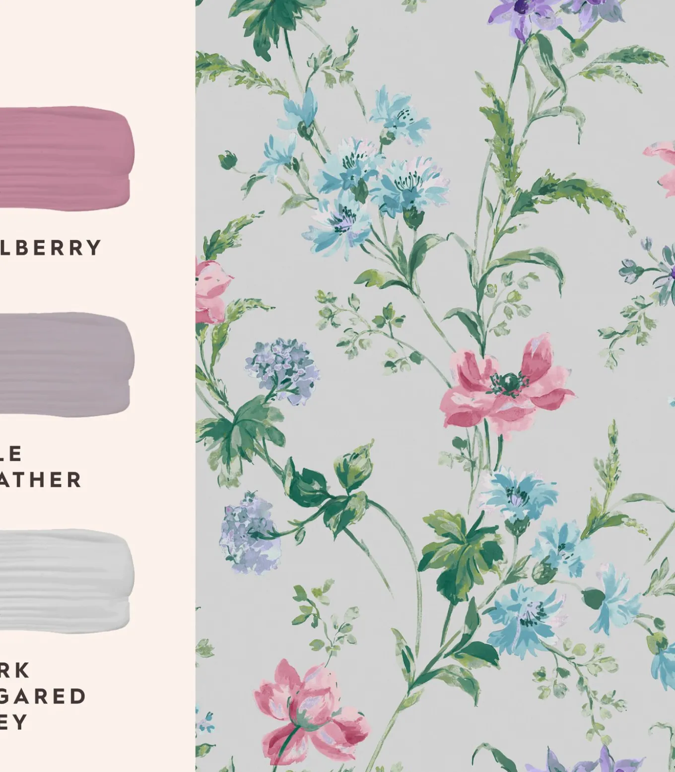 Vliesbehang Poppy Meadow