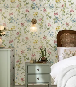 Vliesbehang Poppy Meadow Multi