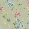 Vliesbehang Poppy Meadow Groen