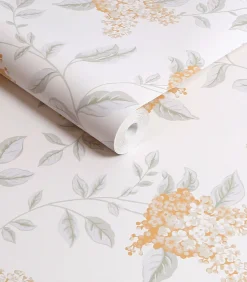 Vliesbehang Portland Oranje