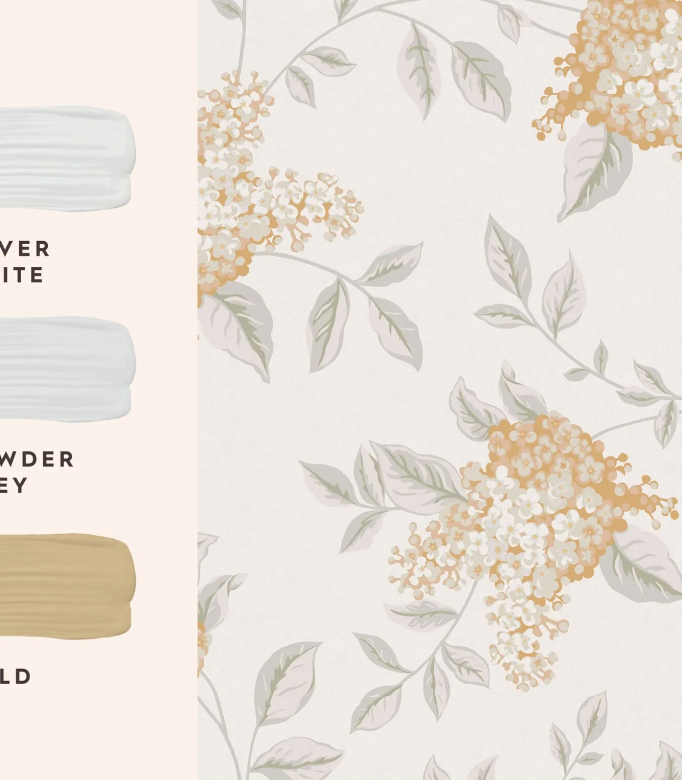 Vliesbehang Portland Oranje