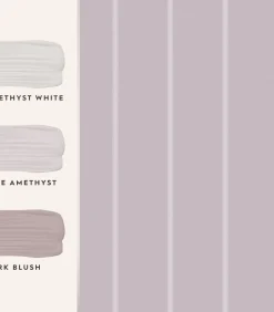 Vliesbehang Saltram Stripe Pale Amethyst