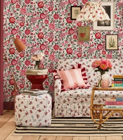 Vliesbehang Strawberry Garden Rose