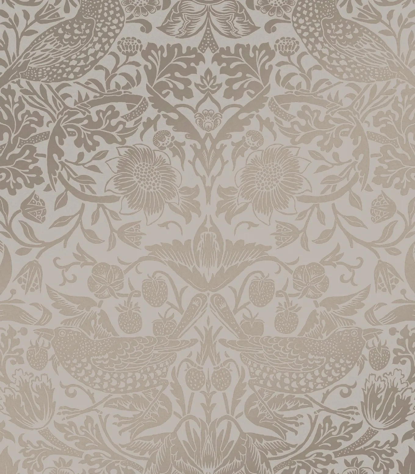 Vliesbehang Strawberry Thief Fibrous