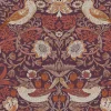 Vliesbehang Strawberry Thief Plum