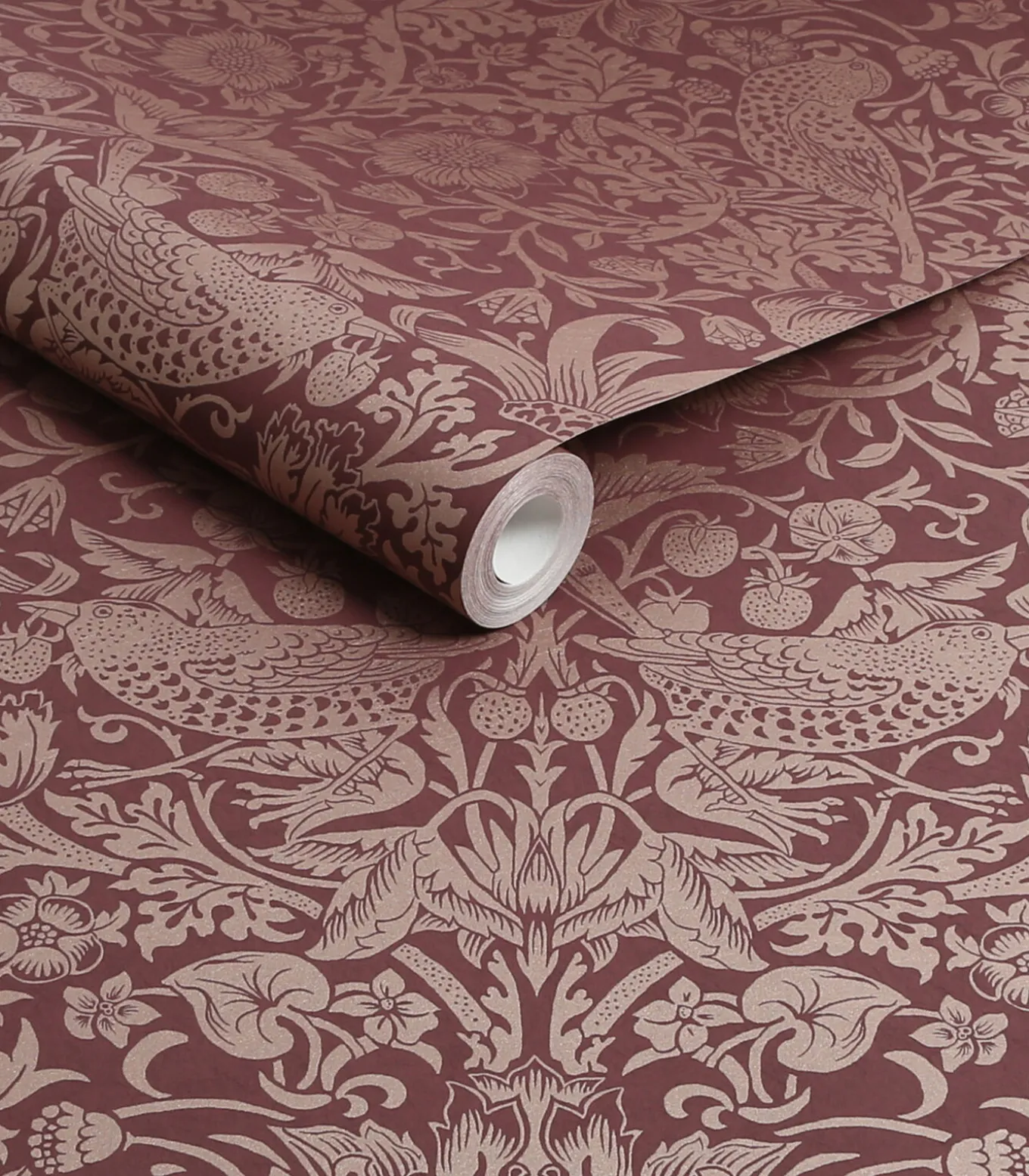 Vliesbehang Strawberry Thief Fibrous