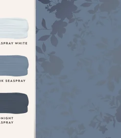 Vliesbehang Westbourne Midnight Blue |