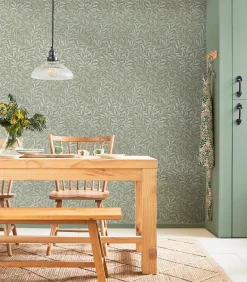 Vliesbehang Willow Bough Sage