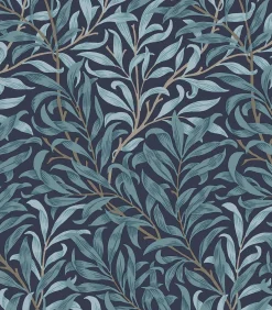Vliesbehang Willow Bough Deep blues