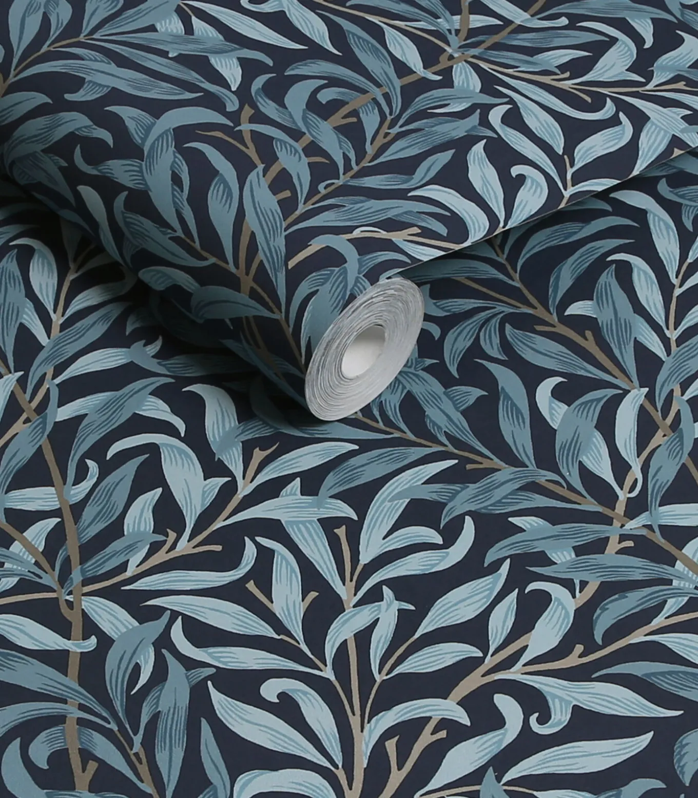 Vliesbehang Willow Bough Deep blues
