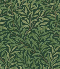 Vliesbehang Willow Bough Deep Green