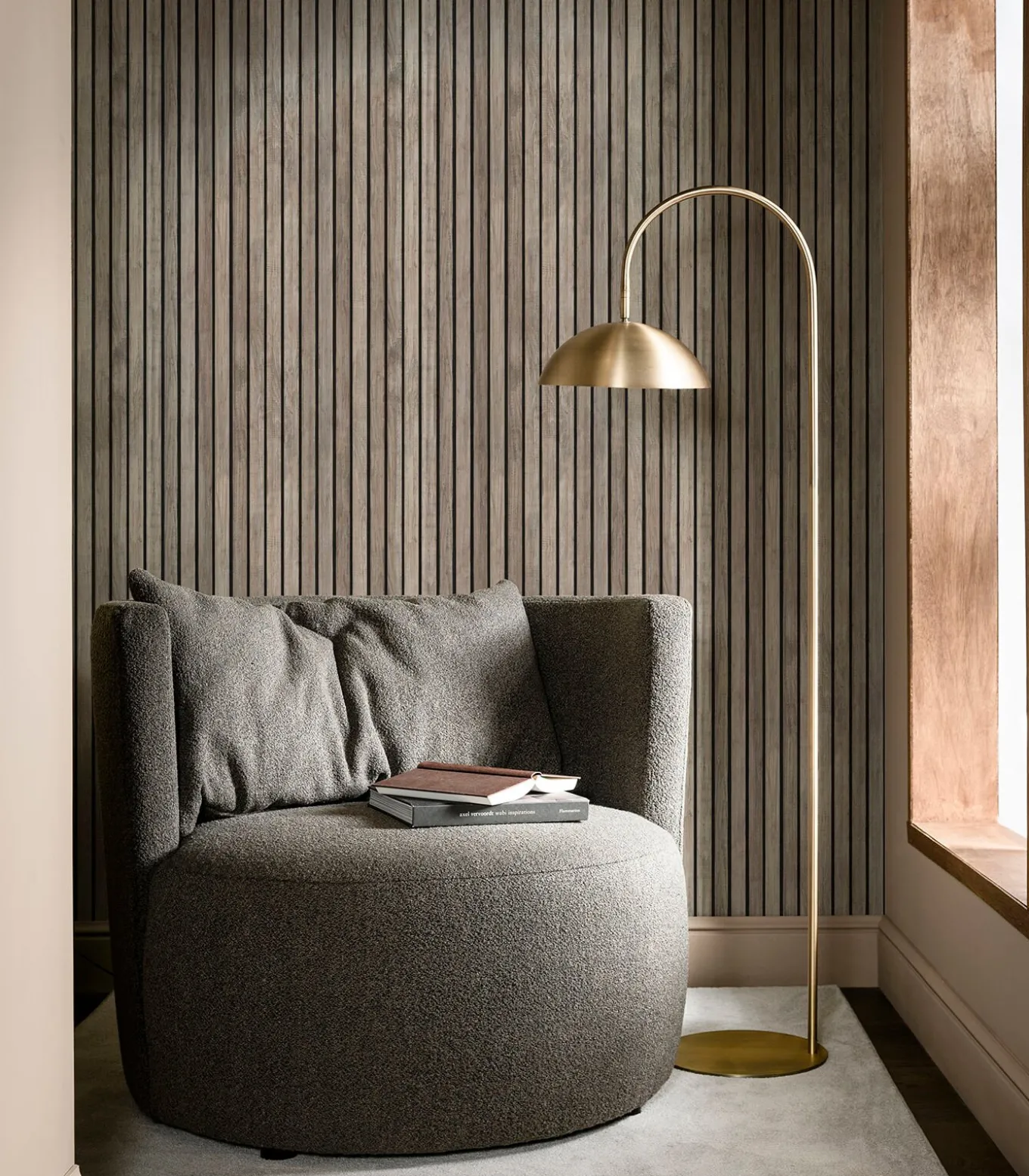 Vliesbehang Wood Wall