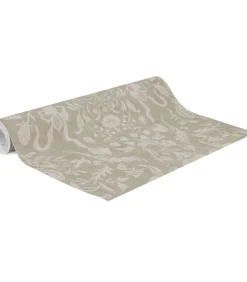 Vliestapete Knigsdamast Braun