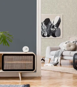 Vliestapete Knigsdamast Beige