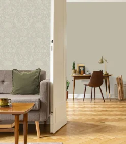 Vliestapete Knigsdamast Beige