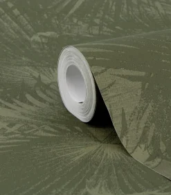 Vliestapete Palmbltter Grn