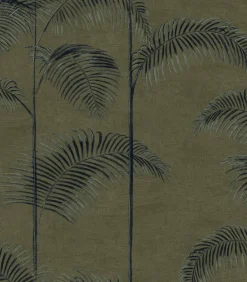 Vliestapete Palme deluxe Grn