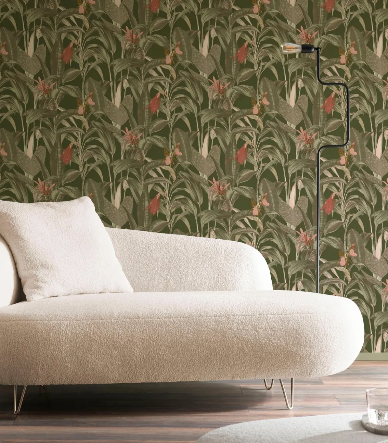 Vliestapete Tropische Bltter Grn