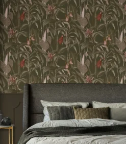 Vliestapete Tropische Bltter Grn