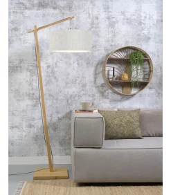 Vloerlamp Andes - Bamboe/Naturel - 72x47x176cm