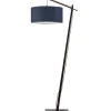 Vloerlamp Andes - Zwart/Blauw - 72x47x176cm