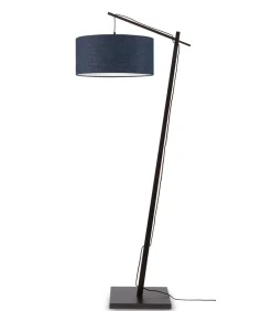 Vloerlamp Andes - Zwart/Blauw - 72x47x176cm
