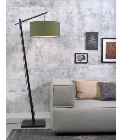 Vloerlamp Andes - Zwart/Groen - 72x47x176cm