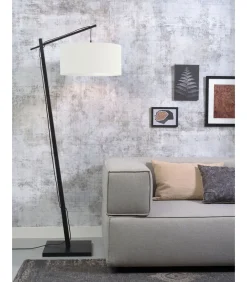 Vloerlamp Andes - Zwart/Wit - 72x47x176cm