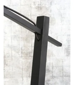 Vloerlamp Andes - Zwart/Wit - 72x47x176cm