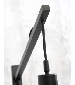 Vloerlamp Andes - Zwart/Wit - 72x47x176cm